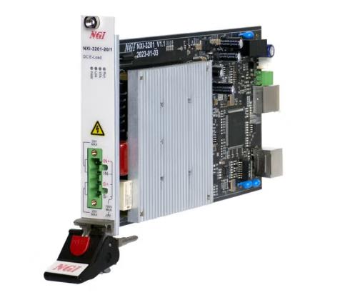 NXI-3201 系列直流可編程電子負載卡